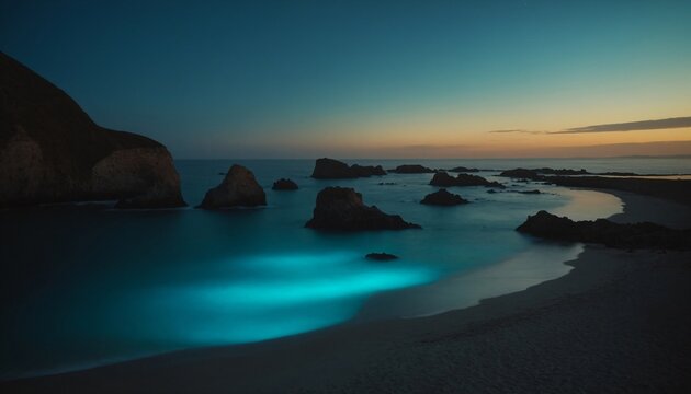 Bioluminescent Beaches (Various locations): Some beaches around the world, like Mosquito Bay in Vieques, Puerto Rico, and Vaadhoo Island in the Maldives, experience bioluminescence.
