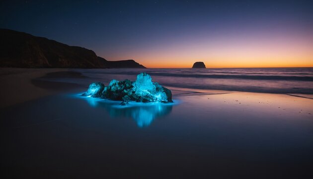 Bioluminescent Beaches (Various locations): Some beaches around the world, like Mosquito Bay in Vieques, Puerto Rico, and Vaadhoo Island in the Maldives, experience bioluminescence.