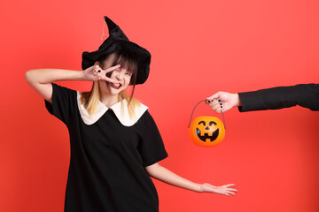20s Woman in Halloween costume