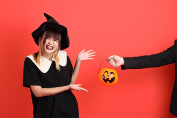 20s Woman in Halloween costume