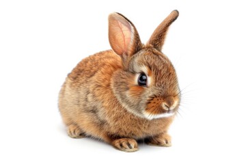 Obraz premium Mystic portrait of Netherland Dwarf, full body shot, full body View