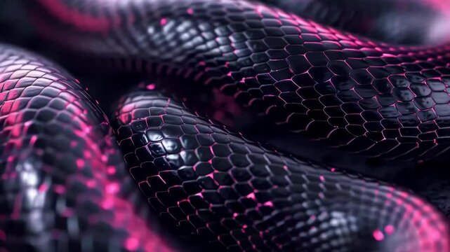 Snake Skin Close Up