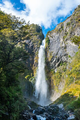 Devils Punchbowl Waterfall - New Zealand