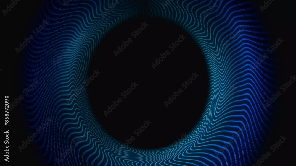 Aufkleber futuristic energy sphere data flow motion sphere particles. digital background. big data cyber space