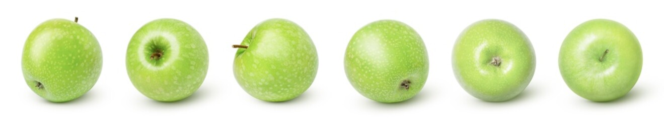 green grass isolated on white