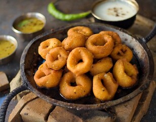Mehandi vada or medu vada