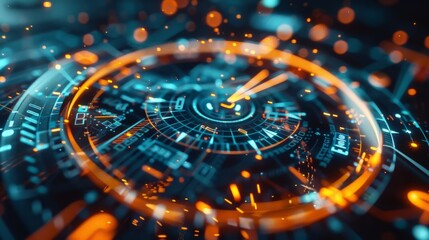 A virtual timetracking tool that uses 5G technology to accurately track and monitor remote teams and their productivity.