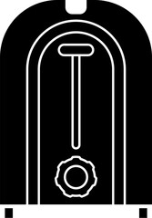 Bread toaster vector illustration