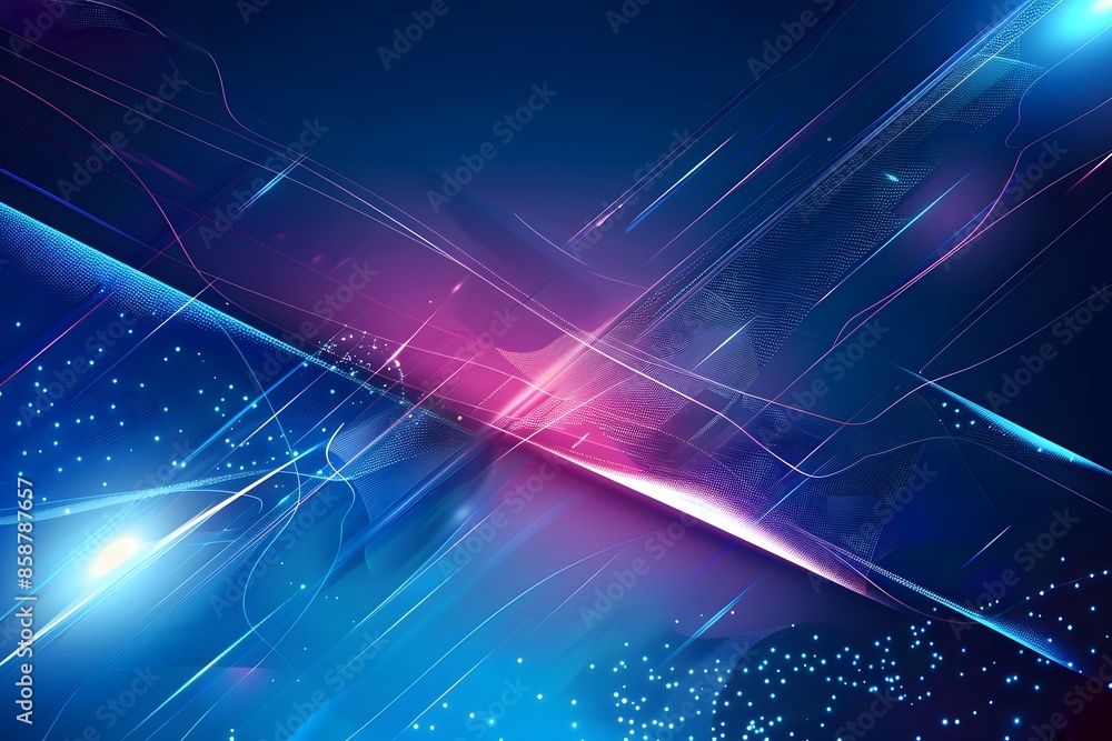 Poster captivating abstract background featuring a combination of blue and orange colors, creating a visual