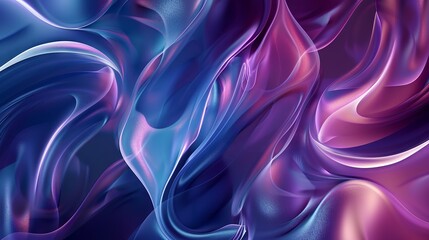 Fototapeta premium Fluid Abstract Background with Smooth Curves and Organic Shapes in Soft Pastel Colors