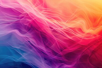 Fototapeta premium A symphony of gradients forming a harmonious display of color transitions.