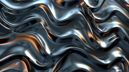 Obraz premium Intricate Abstract Metal Background with Geometric Patterns and Metallic Textures