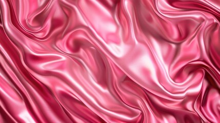 Fototapeta premium Luxurious Pink Silk Background