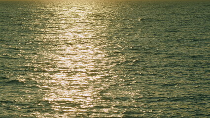 Vacation And Recreational Background Concept. Water With Real Beautiful Sparks. Real time.