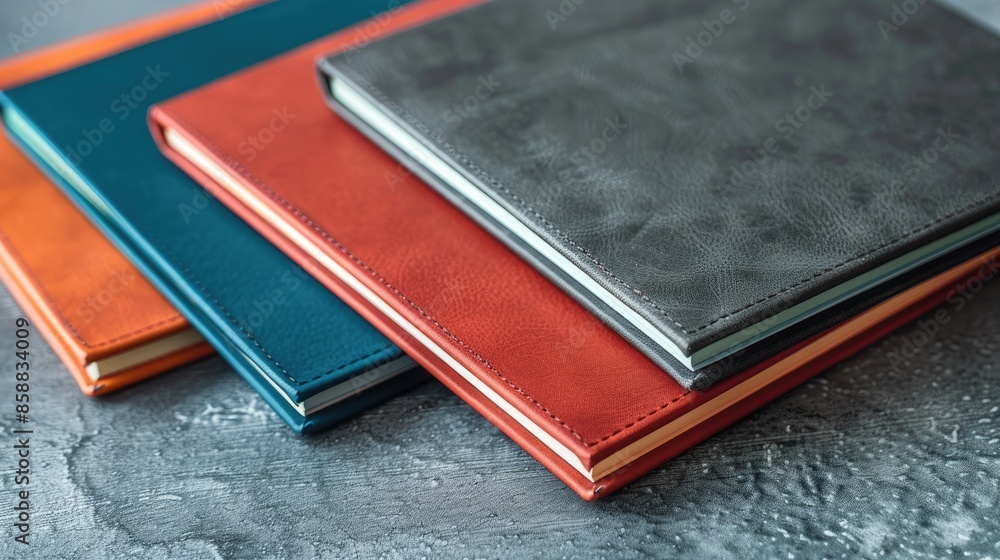 Poster notebook ready for daily use in education and work
