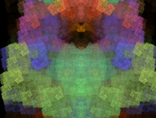 Imaginatory fractal abstract background Image