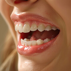 "Close-up of Mouth with Periodontal Disease"