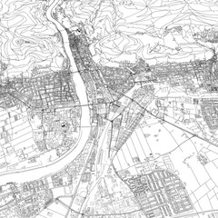 Naklejka premium 3D illustration of city and urban in Heidelberg Germany