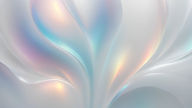 white abstract ethereal background