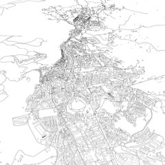 Fototapeta premium 3D illustration of city and urban in Milan Italy
