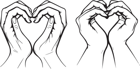 Making Heart Symbio with Hand