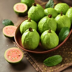 Fresh healthy guava fruit