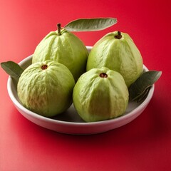 Obraz premium Fresh healthy guava fruit
