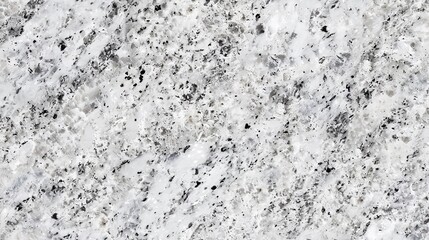 Seamless texture of white granite stone surface with subtle natural patterns and veining for background use