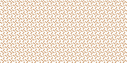 Golden vector floral seamless pattern. Abstract luxury geometric ornamental texture with small flower silhouettes. Gold and white simple ornament in oriental style.