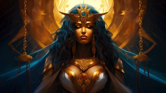 Hathor goddess of love and joy	
