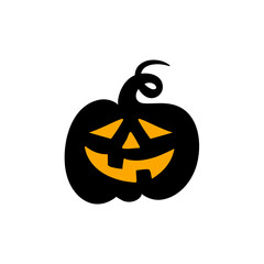 Black Halloween Pumpkin 