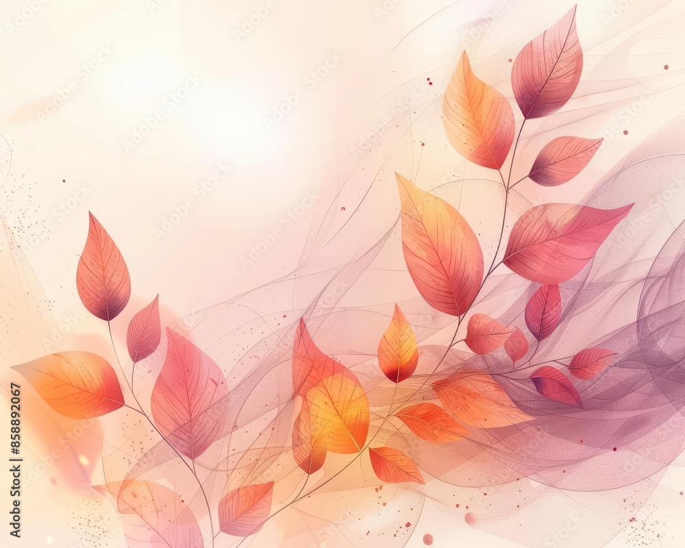 Poster this thanksgiving-themed soft color gradient background with delicate patterns is perfect for enhanc