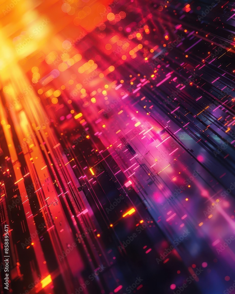 Poster modern futuristic background with subtle gradient colors and hi-tech designs, perfect for enhancing 