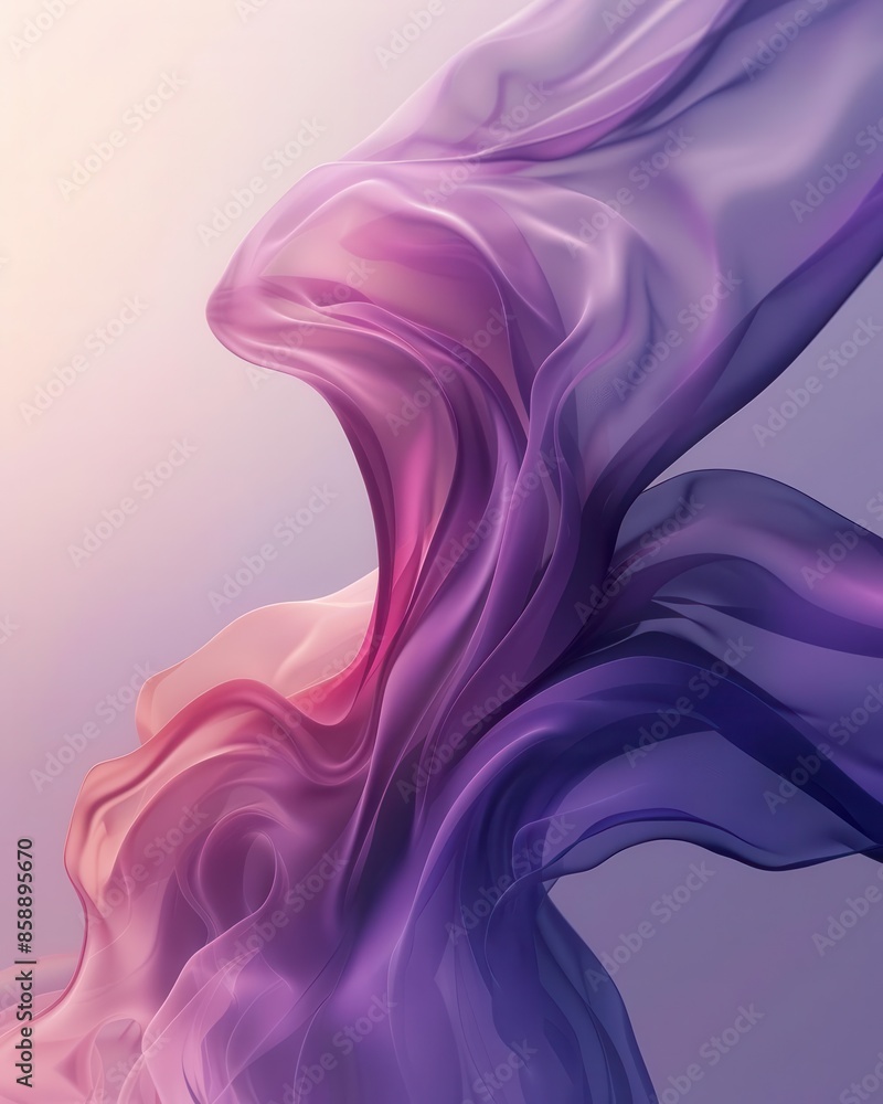 Poster modern and minimalist background with gradient hues, ideal for creating captivating social media sto