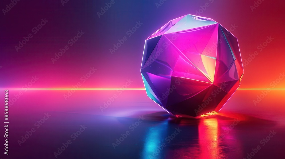 Poster a cutting-edge technology background featuring a futuristic paper ball design with subtle gradients 