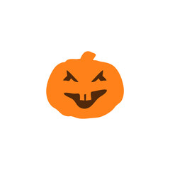 scary halloween pumpkin monster