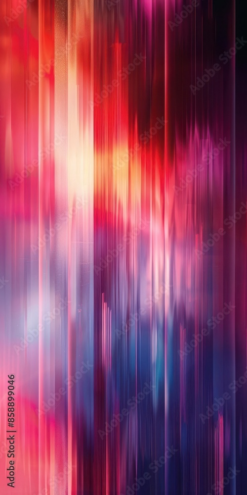 Poster futuristic and hi-tech background with soft gradient colors, perfect for vertical posts that focus o