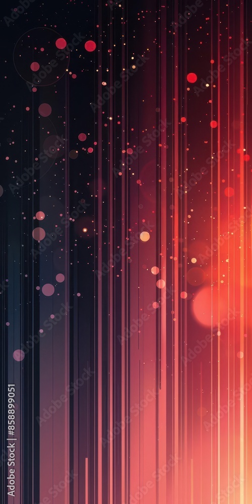 Poster a futuristic and hi-tech background with subtle gradient colors, perfect for vertical posts centered