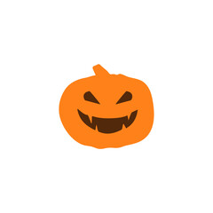 scary halloween pumpkin monster