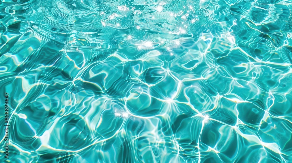 Poster a body of water with ripples and waves, creating a serene and calming atmosphere. the water appears 