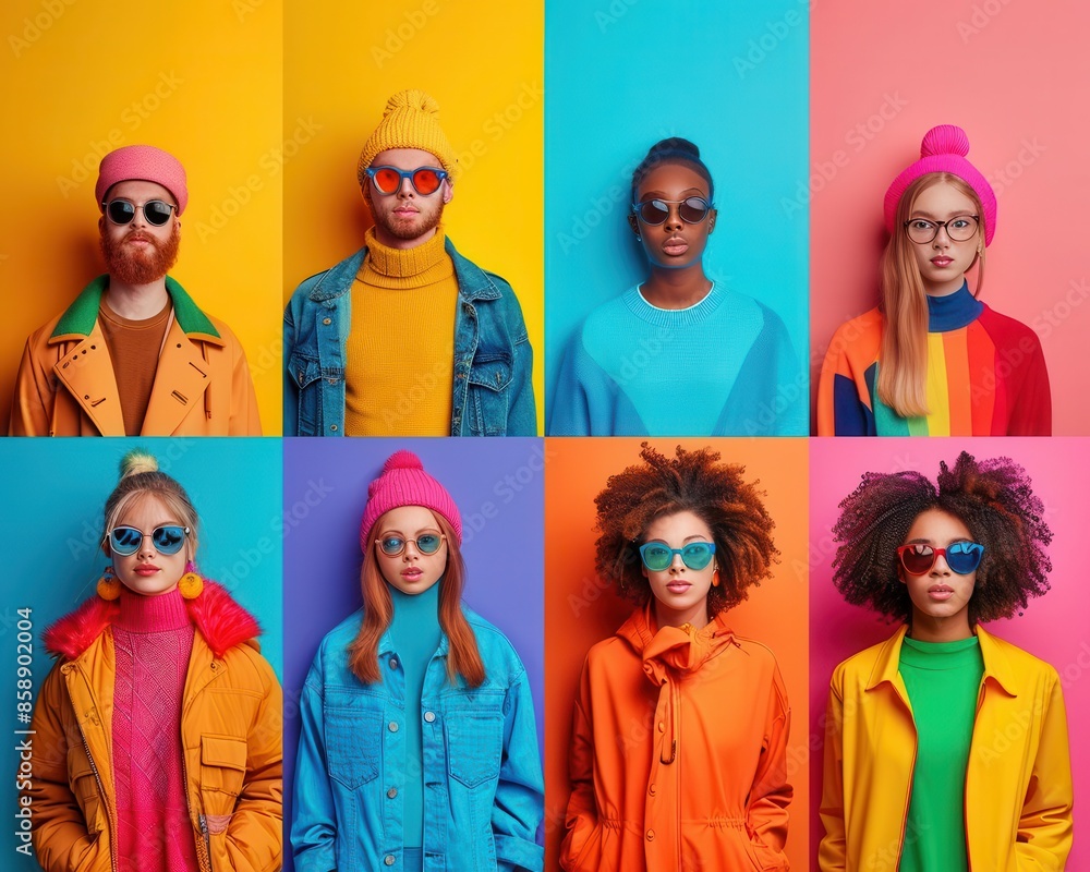 Poster create an inviting diy and user-generated content theme with soft colors and gradient backgrounds, i