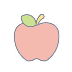 Apple vector icon