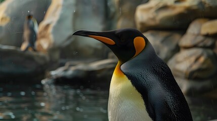 Fototapeta premium Kaiser Pinguine. 