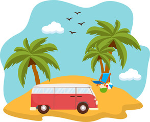 Summer Beach Travel