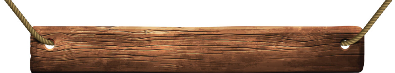 A wooden background shield. High detailed realistic illustration