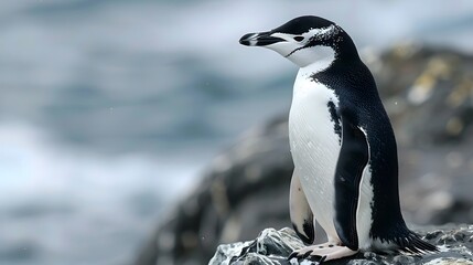 Obraz premium Kaiser Pinguine. 