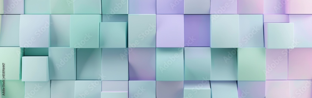 Poster a colorful background made of blocks of different colors. the blocks are arranged in a way that crea