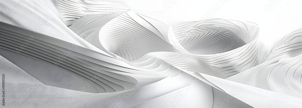 Poster 3. design a sophisticated artwork illustrating the concept of dynamic shapes in contemporary design,