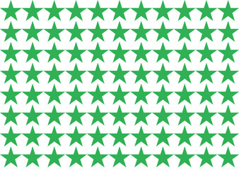 seamless Gaphic Pattern with green star fabric pattern