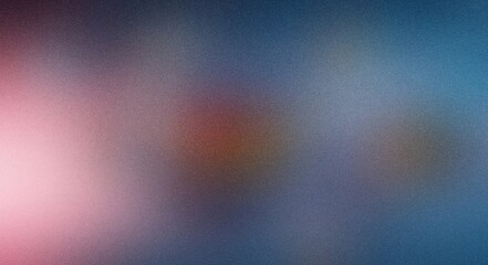 Vibrant grunge grainy background, blue pink purple noise texture color gradient, backdrop header poster banner design